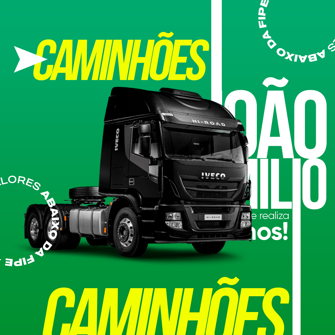 Leilão de Caminhões - Quarta-Feira - 30/07/2025